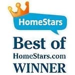 HomeStars review badge