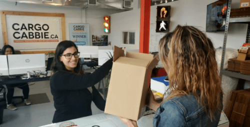 Packing (1) small moving boxes