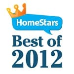 HomeStars review badge