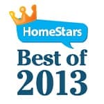 HomeStars review badge
